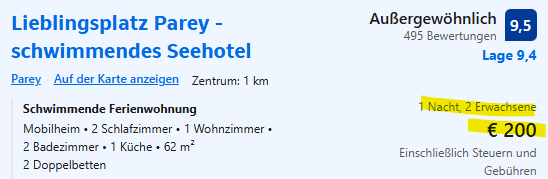 Seehotel Angebot