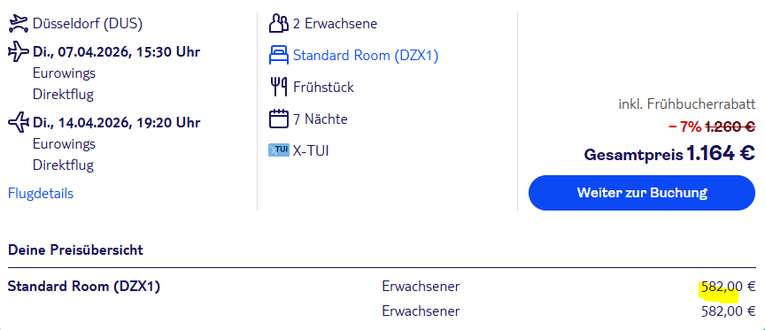 Spanien Pauschalangebot