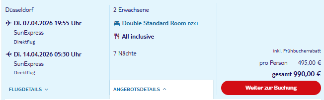 Türkei Hotel Angebot