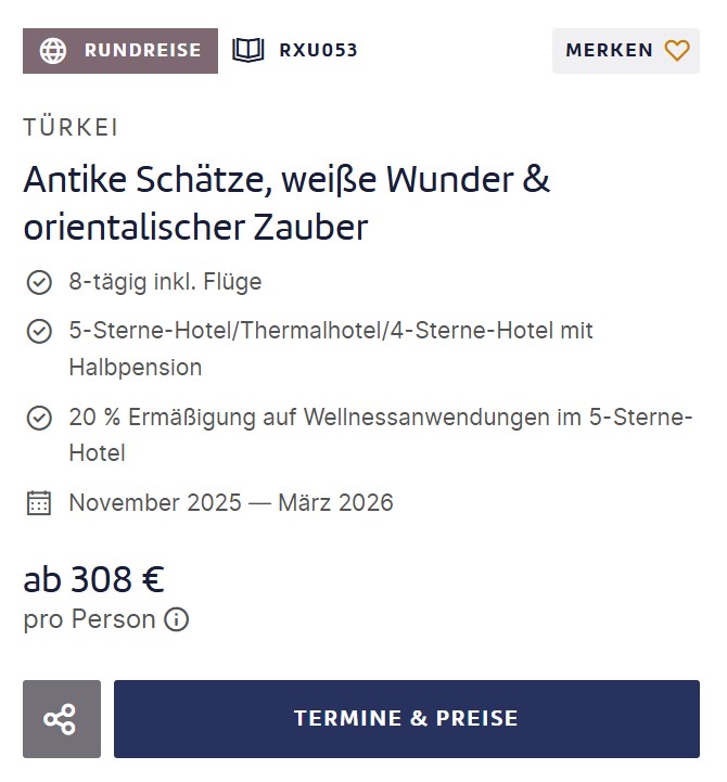 Türkei Rundreise