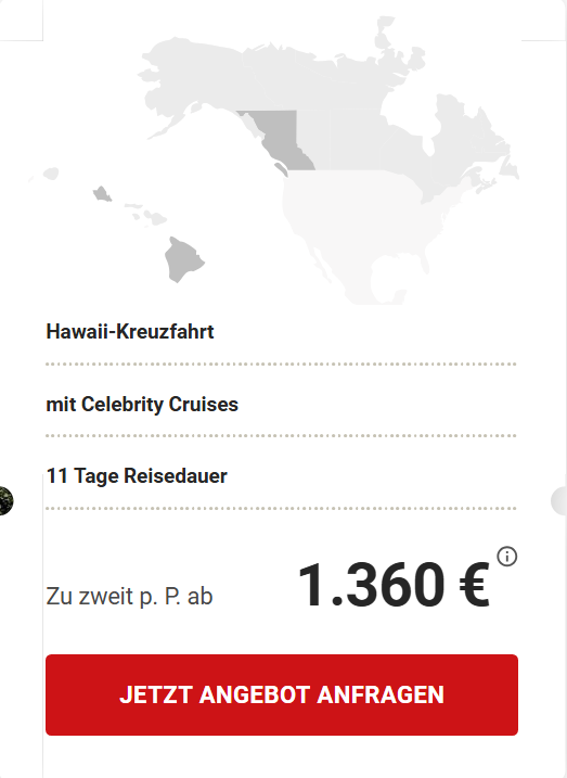 Hawaii Reise Angebot