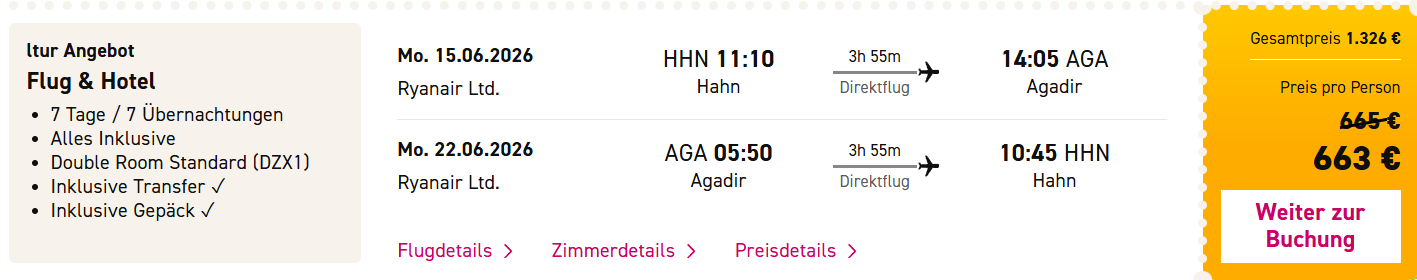 Marokko Reise Angebot