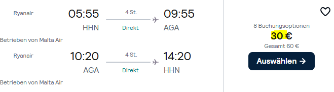 Marokko Kombi Angebot