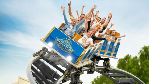 Movie Park Bahnfahrt