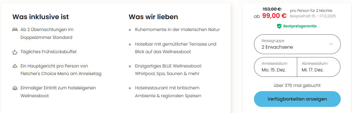 Niederlande Hotel Angebot