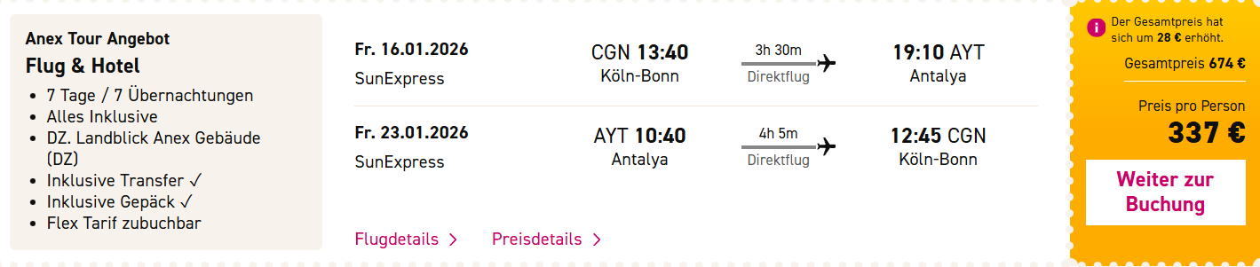 Türkei Reise Angebot