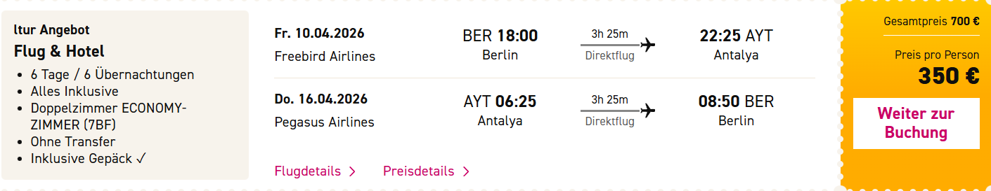 Türkei Pauschalangebot