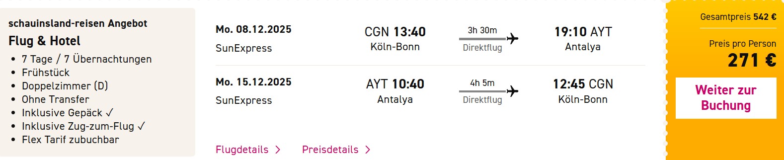Türkei Pauschalangebot