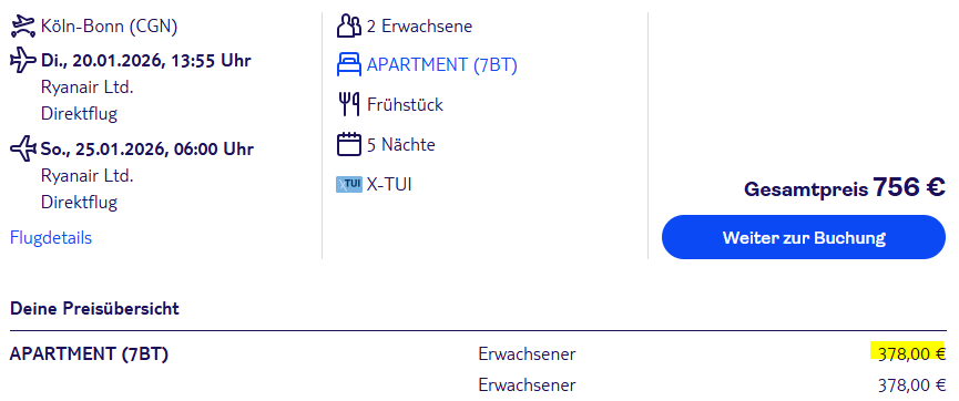 Zypern Pauschalangebot