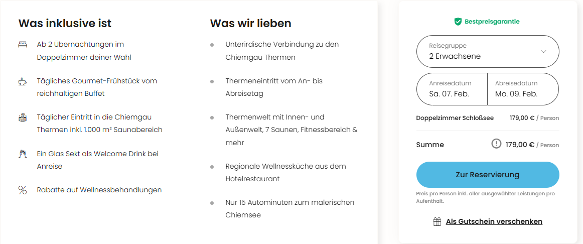 Bayern Hotel Angebot