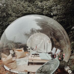 Schlafen unterm Sternenhimmel: 2 Tage im Bubble Tent Elzach inkl. Frühstück & weiteren Extras NUR 175€