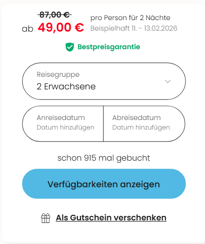 Ostsee Hotel Angebot