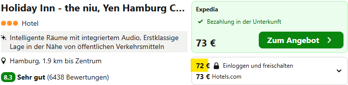 Deutschland Hotel Angebot