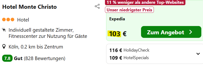 Deutschland Hotel Angebot