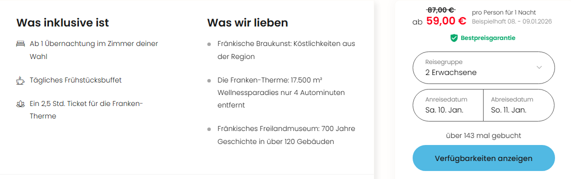 Deutschland Therme Angebot