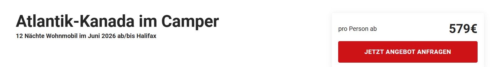 Kanada Camper