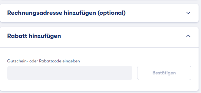 Omio Gutscheinfeld für Rabattcodes