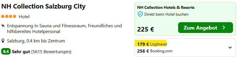 Salzburg Hotel Angebot