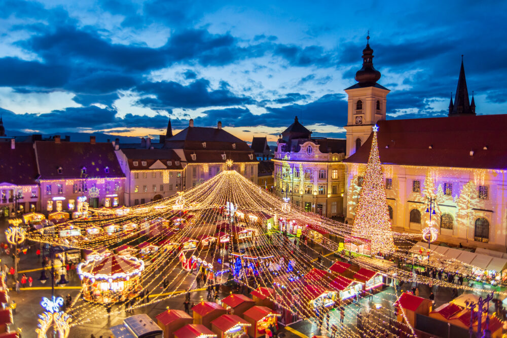 Sibiu Weihnachtsmarkt