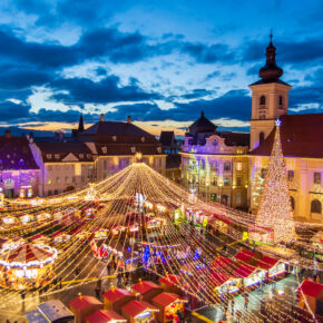 Auf zum Weihnachtsmarkt nach Sibiu: 3 Tage mit TOP 4* Hotel & Flug nur 90€