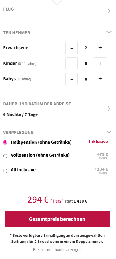 Spanien Reise Angebot