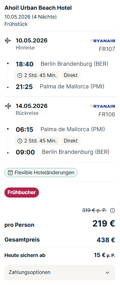 Mallorca Reise Angebot