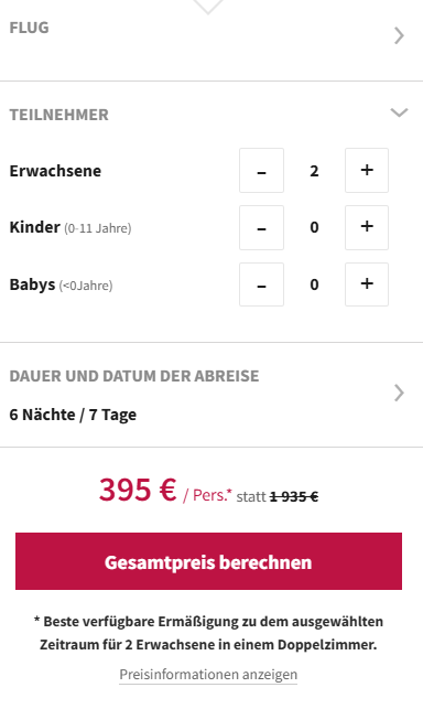 Spanien Reise Angebot