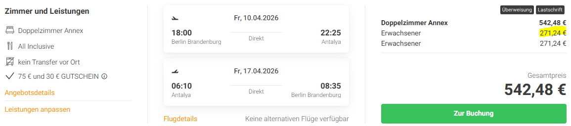 Türkei Pauschalangebot