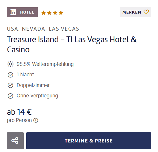 Las Vegas Hotel Angebot