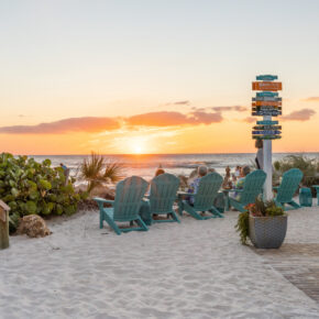 USA Florida Bradenton Beach House Water Front Restaurant