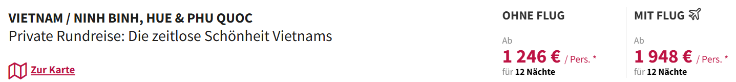 Vietnam Rundreise