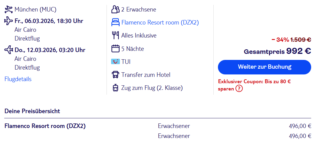 Ägypten Reise Angebot