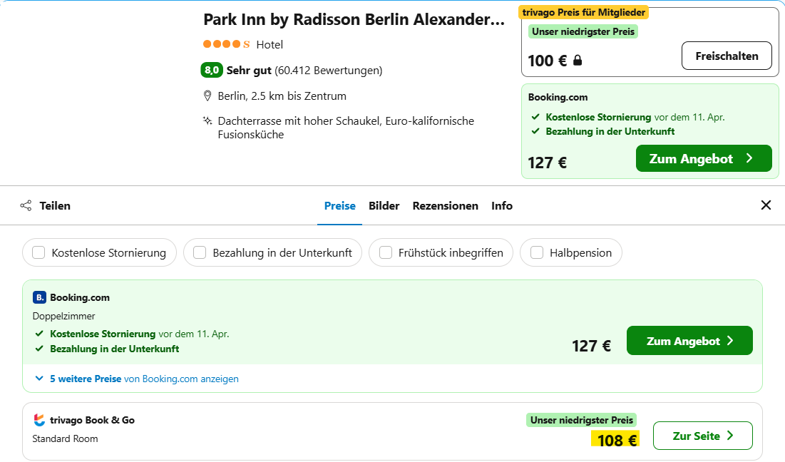 Berlin Hotel Angebot