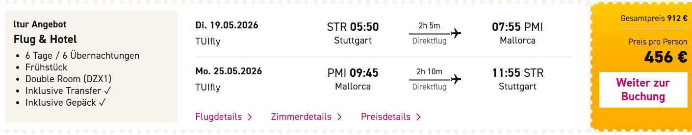 Mallorca Reise Angebot