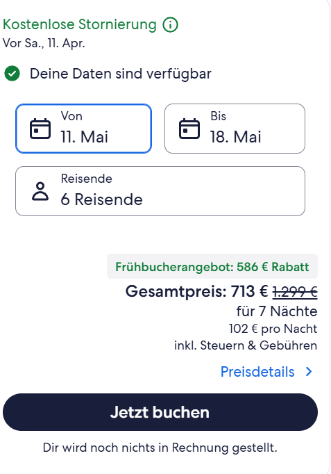Ostsee Ferienhaus Angebot