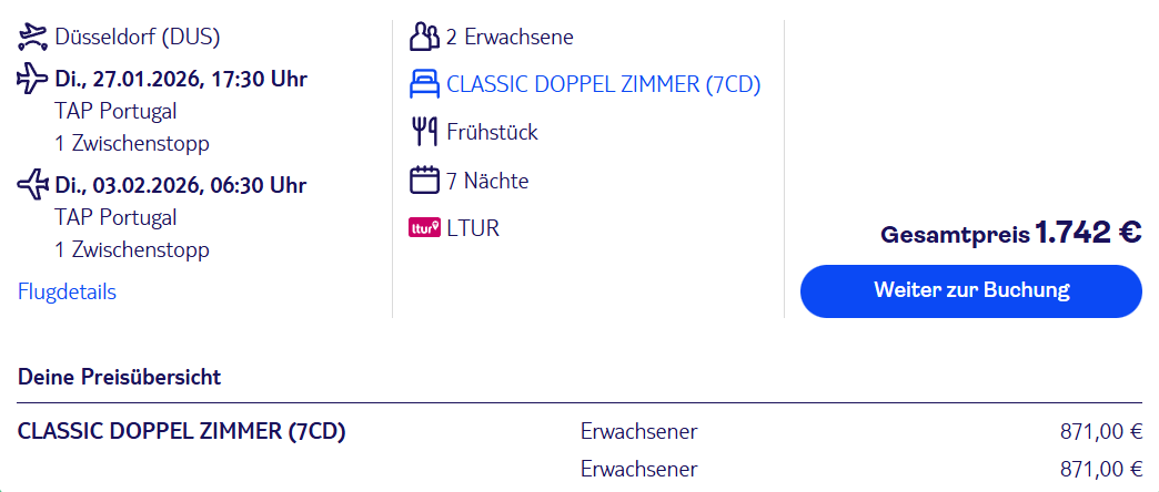 Portugal Reise Angebot