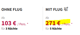 Rhodos Pauschalangebot