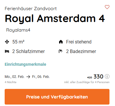 Roompot Hotelangebot