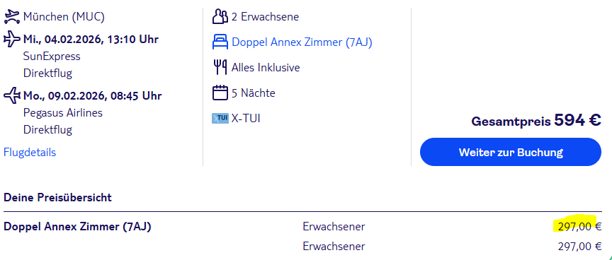 Türkei Pauschalangebot