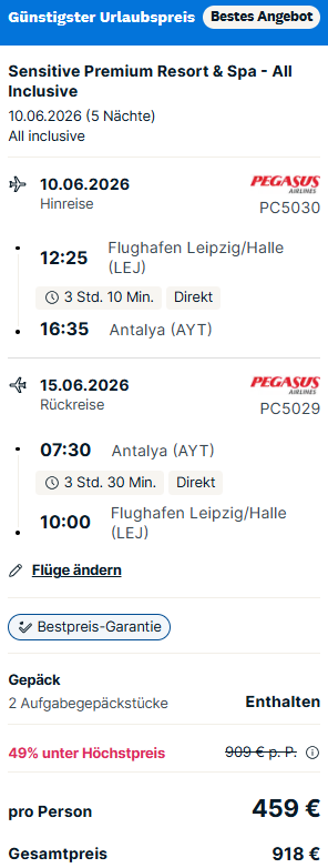 Türkei Pauschalangebot