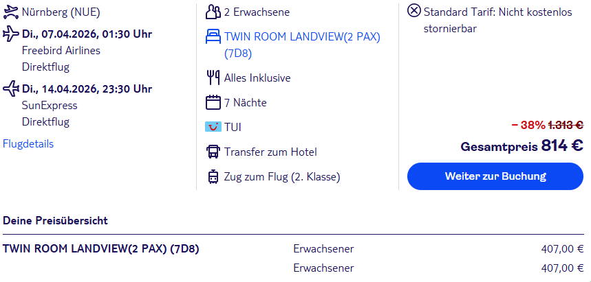 Türkei Pauschalangebot