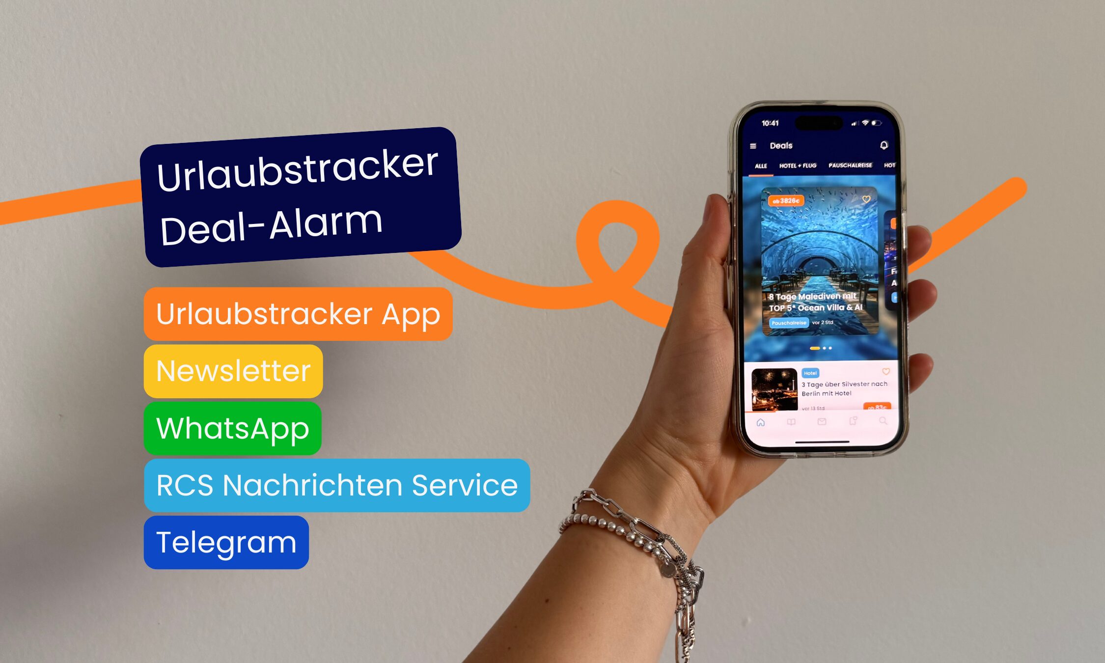 Der Deal Alarm von Urlaubstracker