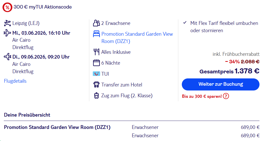 Ägypten Reise Angebot