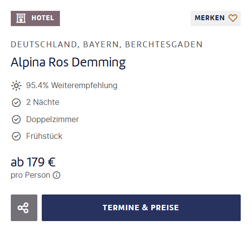 Bayern Hotel Angebot