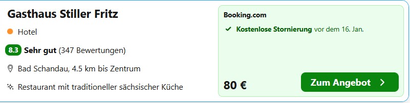 Deutschland Hotel Angebot