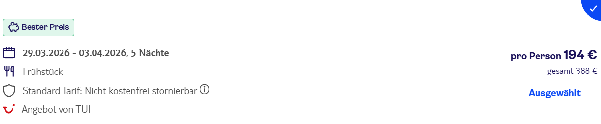 Kroatien Hotel Angebot