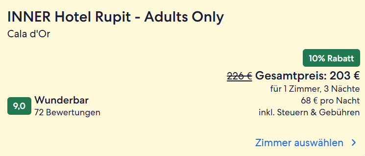 Mallorca Hotel Angebot