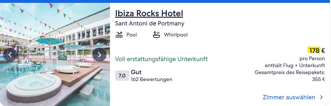 Spanien Kombi Angebot