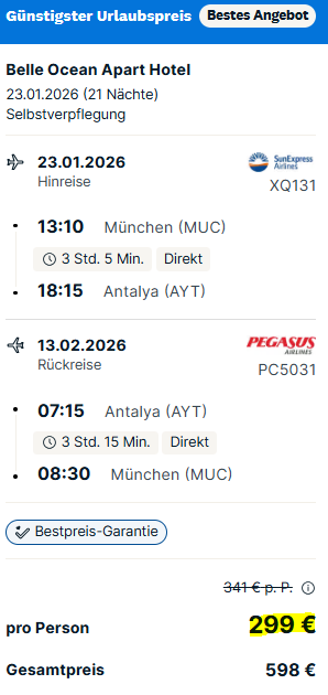 Türkei Pauschalangebot