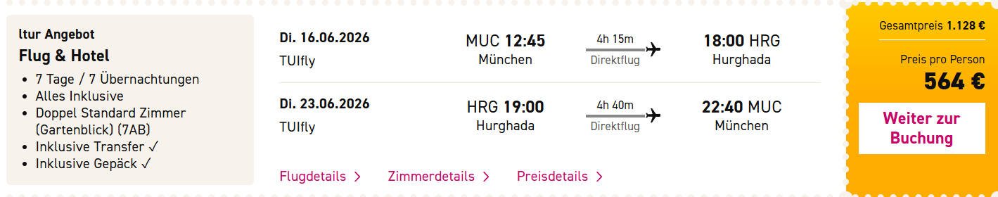 Ägypten Reise Angebot